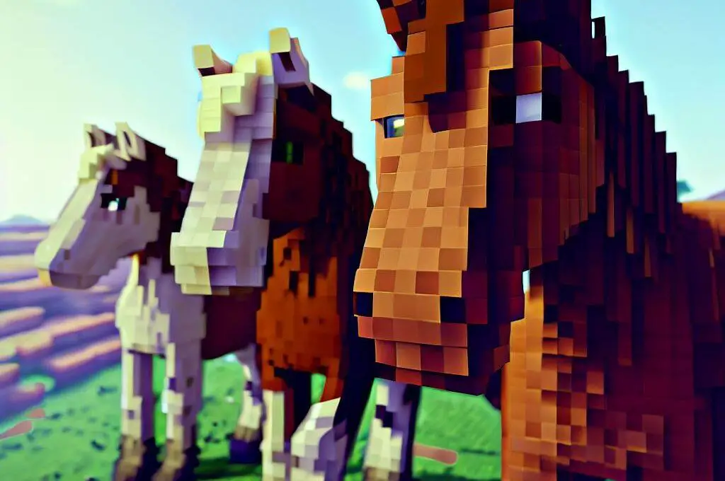 Jak znaleźć konie w Minecraft