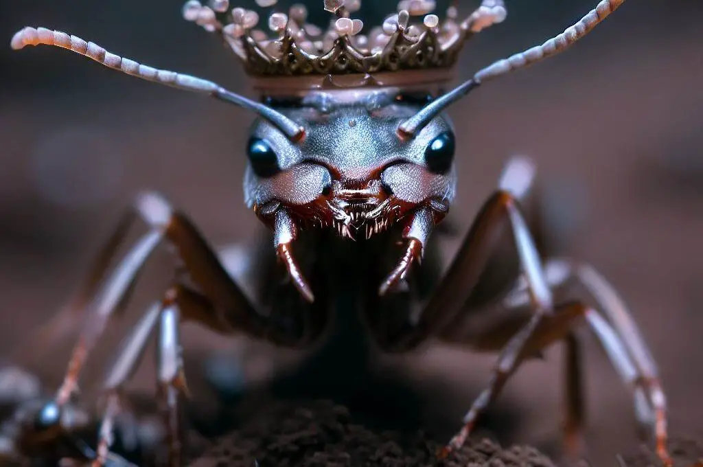 Jak znaleźć królową mrówek w mrowisku